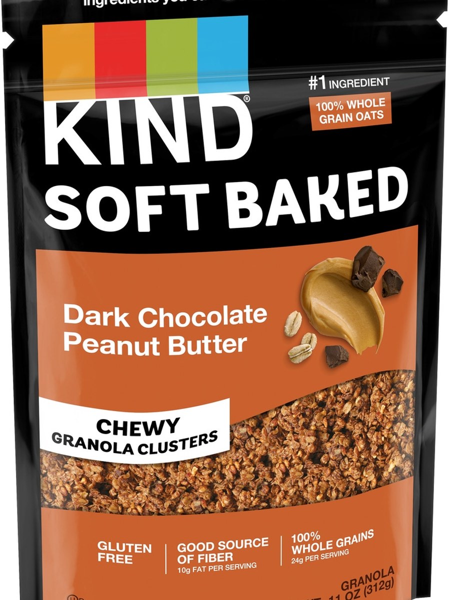 KIND Soft Baked Granola, Dark Chocolate Peanut Butter box
