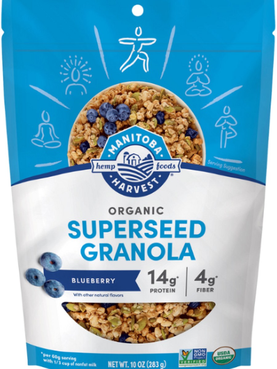 Manitoba Harvest Organic Superseed Granola Blueberry