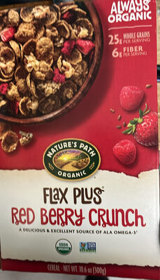 Nature's Path Organic Flax Plus Red Berry Crunch