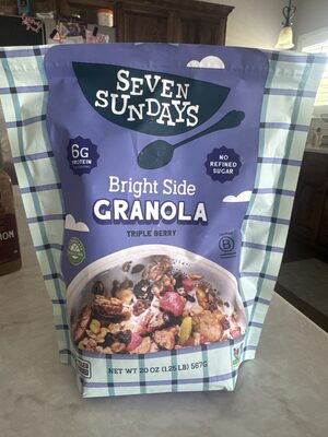 Seven Sundays Bright Side Granola Triple Berry